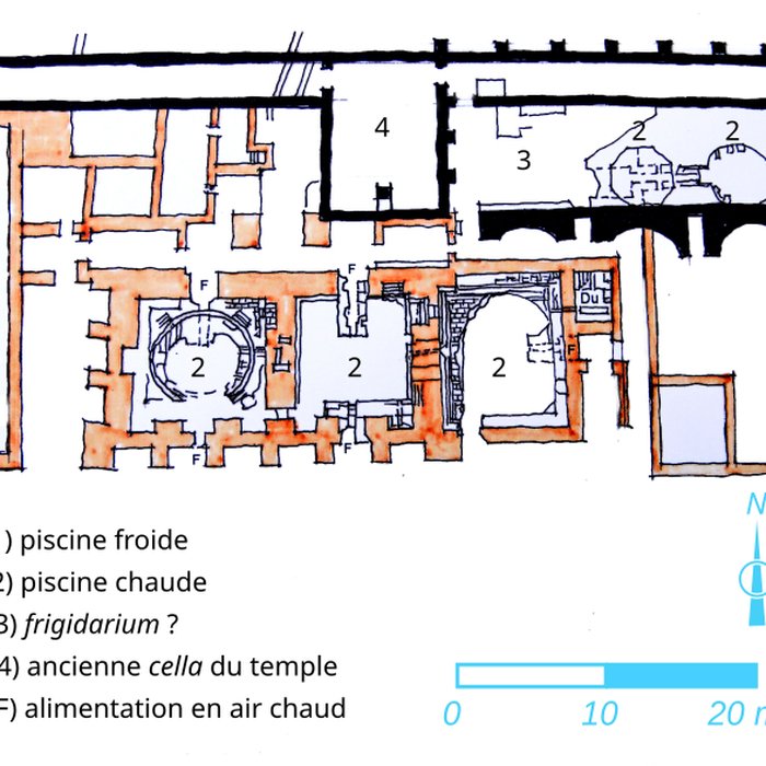Photo de Ruines gallo-romaines dHerbord à Sanxay