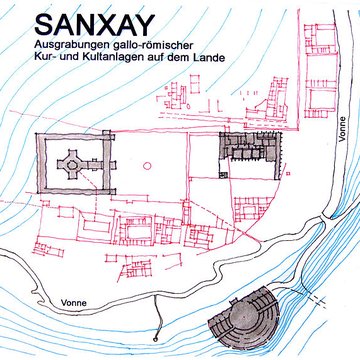Ruines gallo-romaines dHerbord à Sanxay
