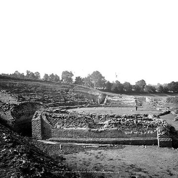 Ruines gallo-romaines dHerbord à Sanxay
