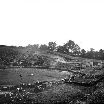 Ruines gallo-romaines dHerbord à Sanxay