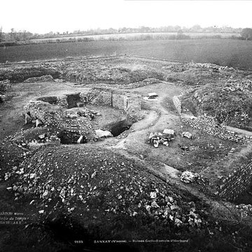 Ruines gallo-romaines dHerbord à Sanxay