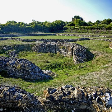 Ruines gallo-romaines dHerbord à Sanxay