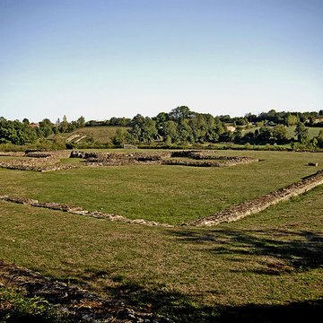 Ruines gallo-romaines dHerbord à Sanxay