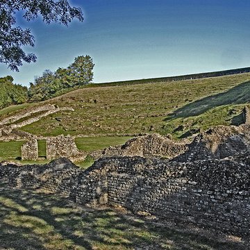 Ruines gallo-romaines dHerbord à Sanxay