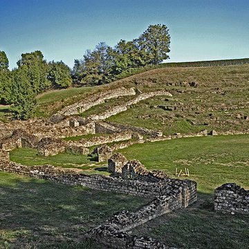 Ruines gallo-romaines dHerbord à Sanxay