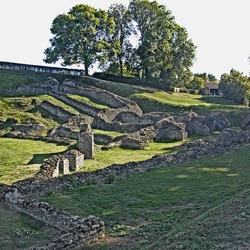 Ruines gallo-romaines dHerbord à Sanxay