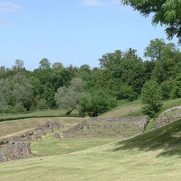 Ruines gallo-romaines dHerbord à Sanxay