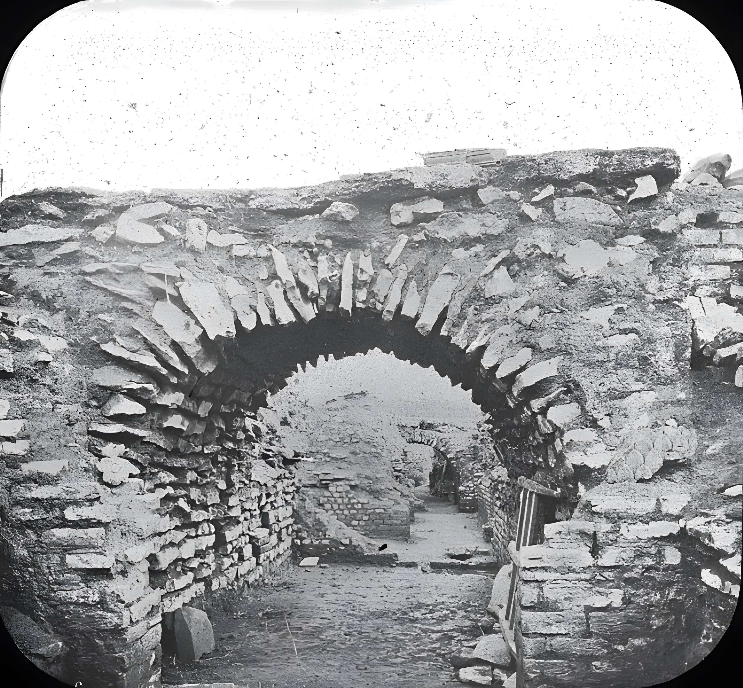 Ruines gallo-romaines d'Herbord à Sanxay