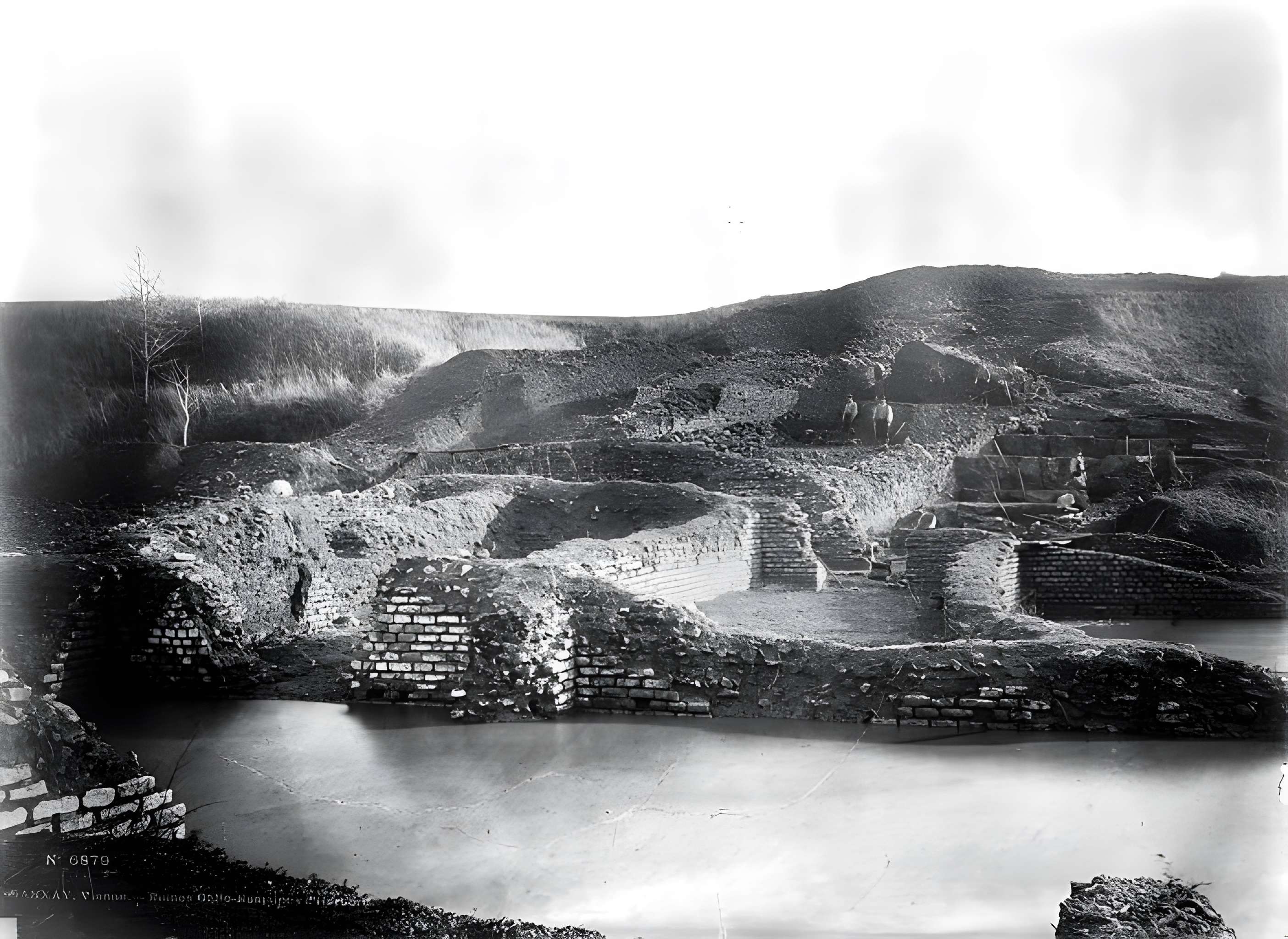 Ruines gallo-romaines d'Herbord à Sanxay