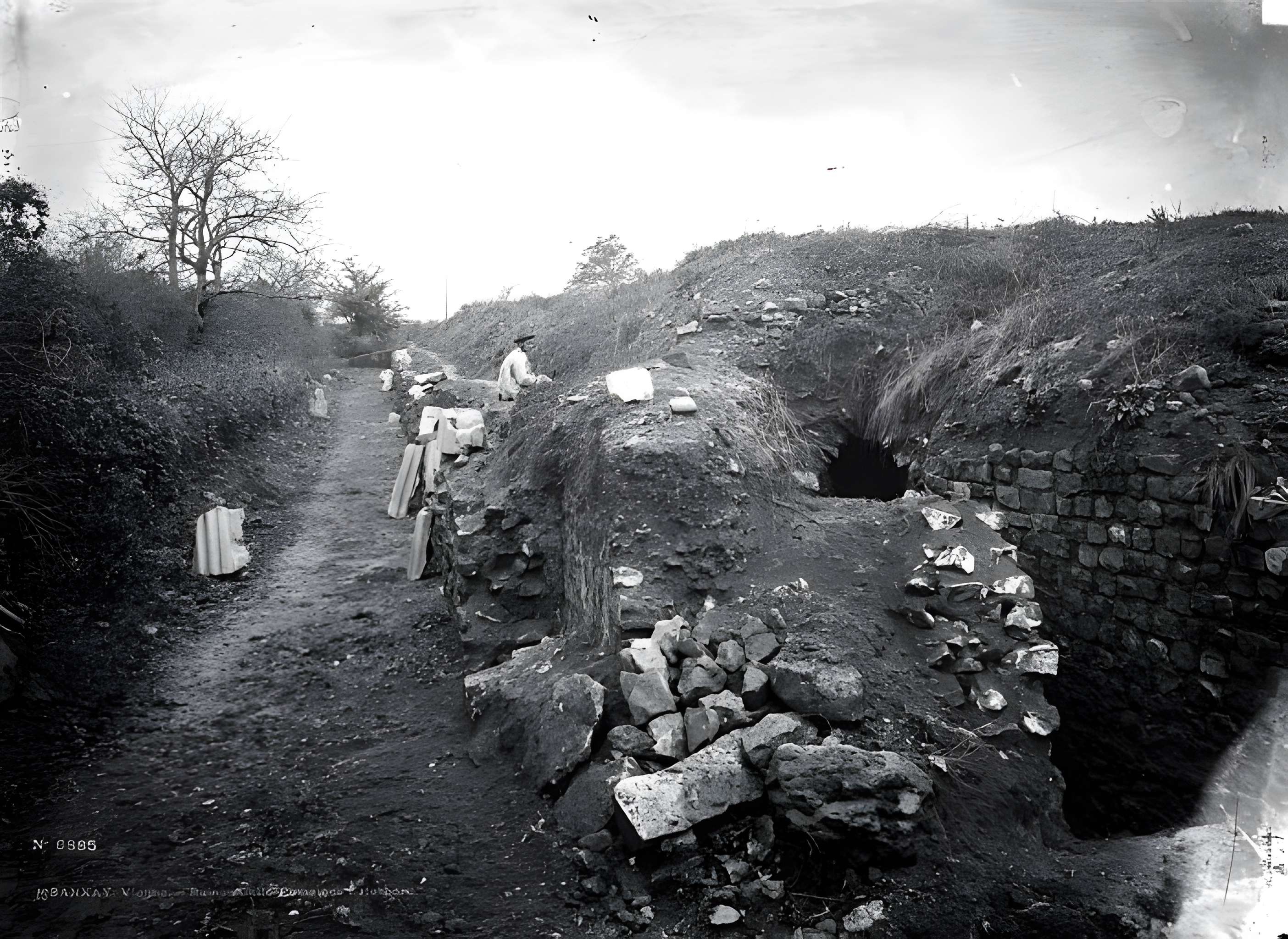 Ruines gallo-romaines d'Herbord à Sanxay