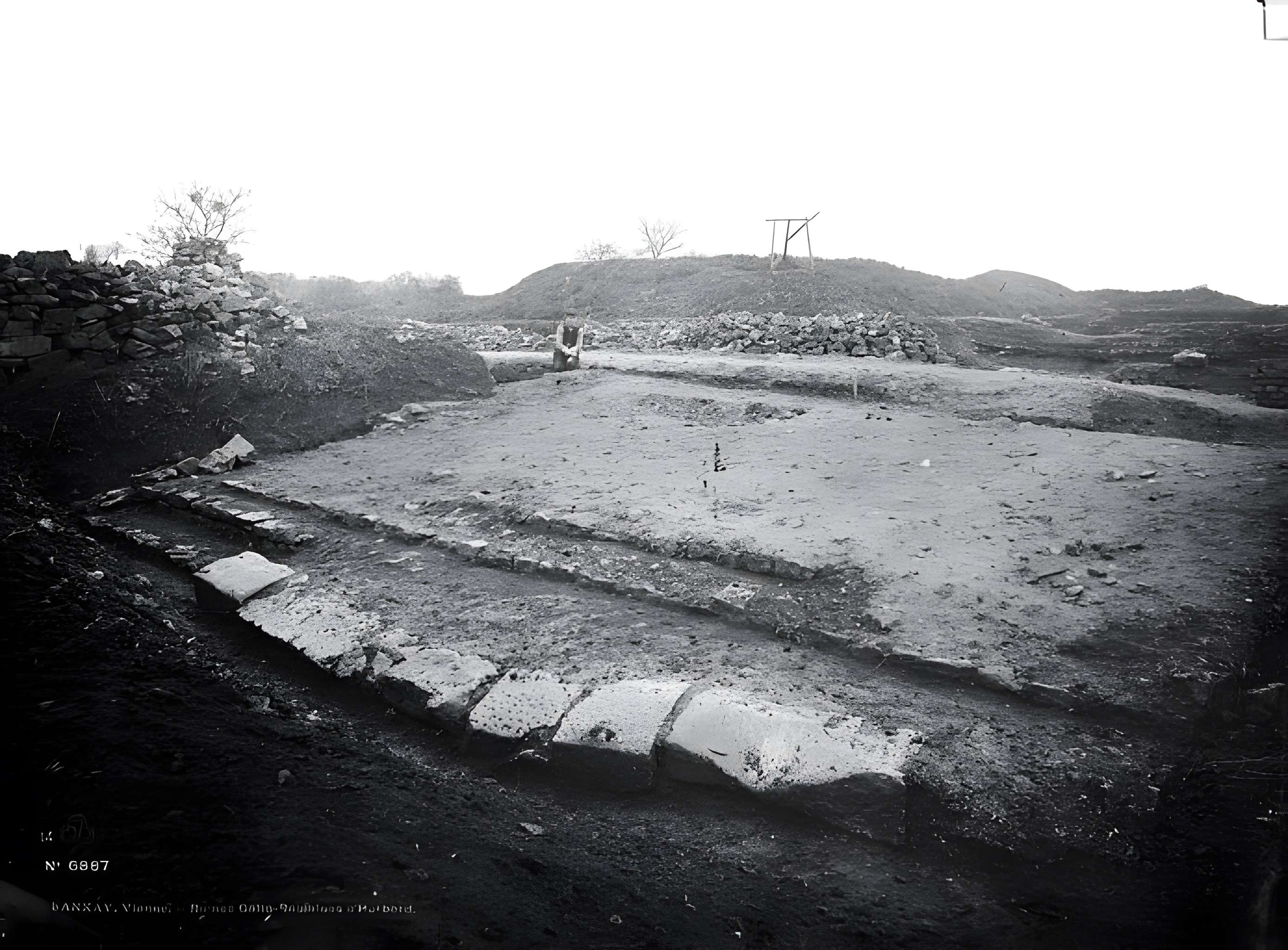 Ruines gallo-romaines d'Herbord à Sanxay