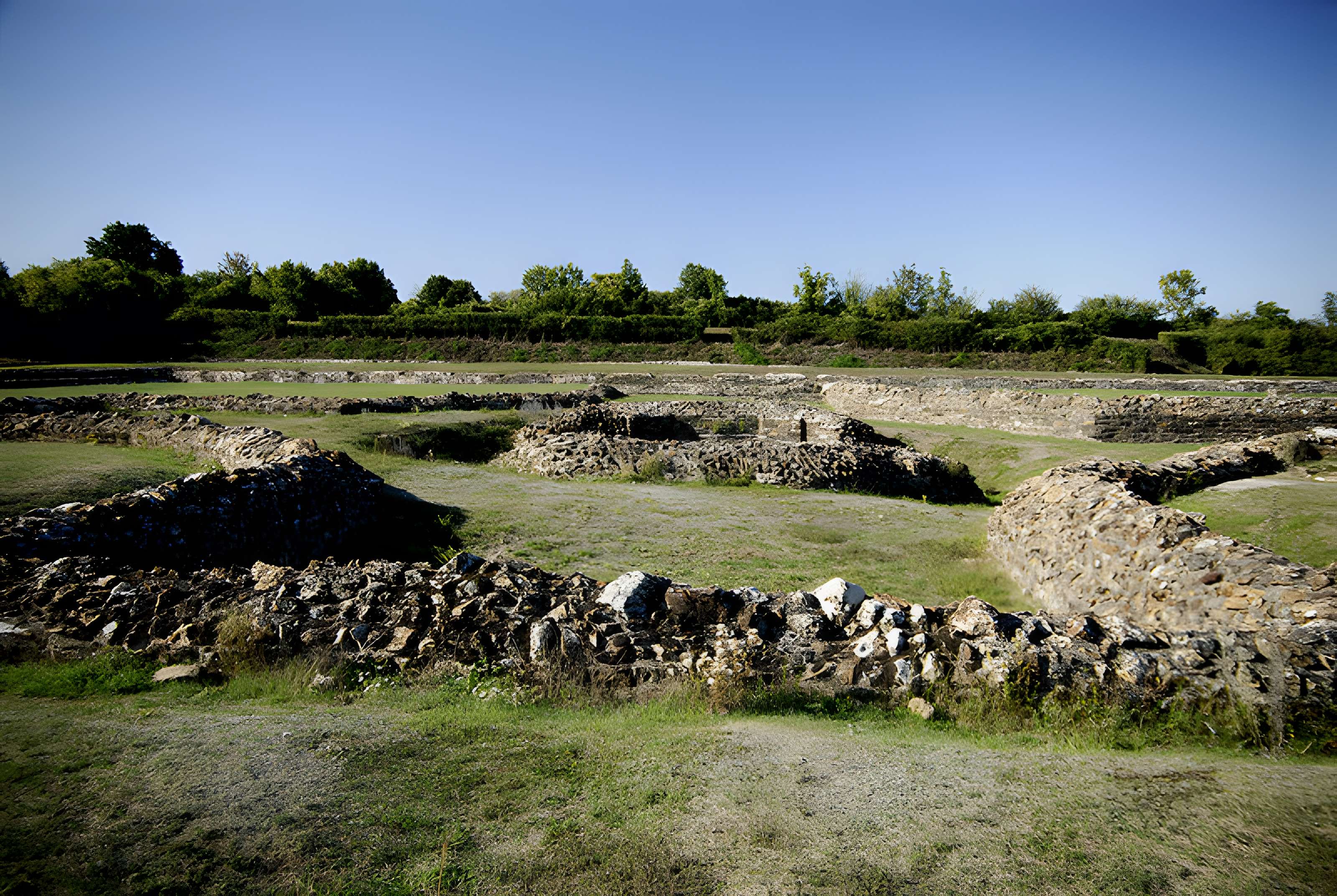 Ruines gallo-romaines d'Herbord à Sanxay