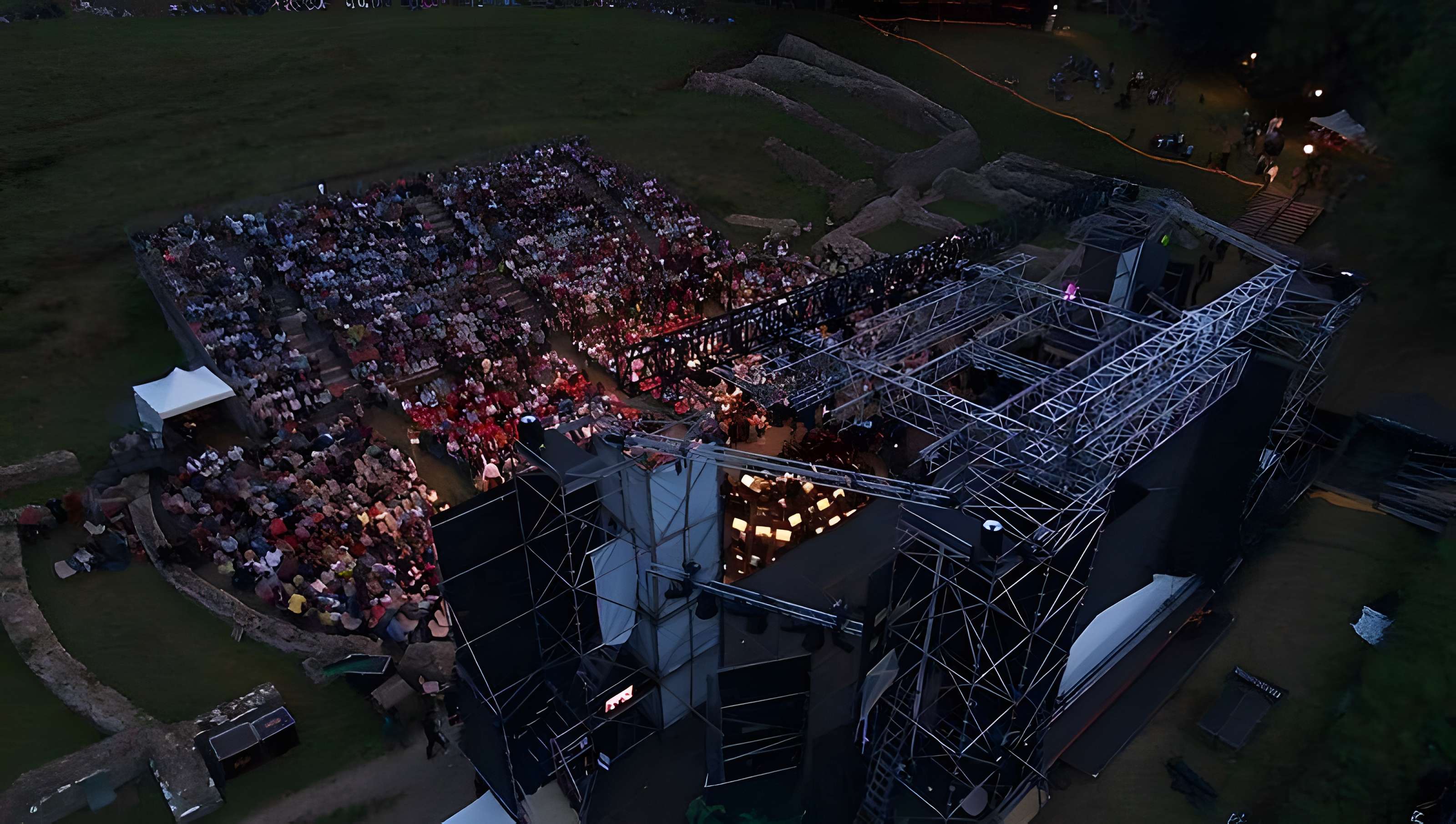 Ruines gallo-romaines d'Herbord à Sanxay