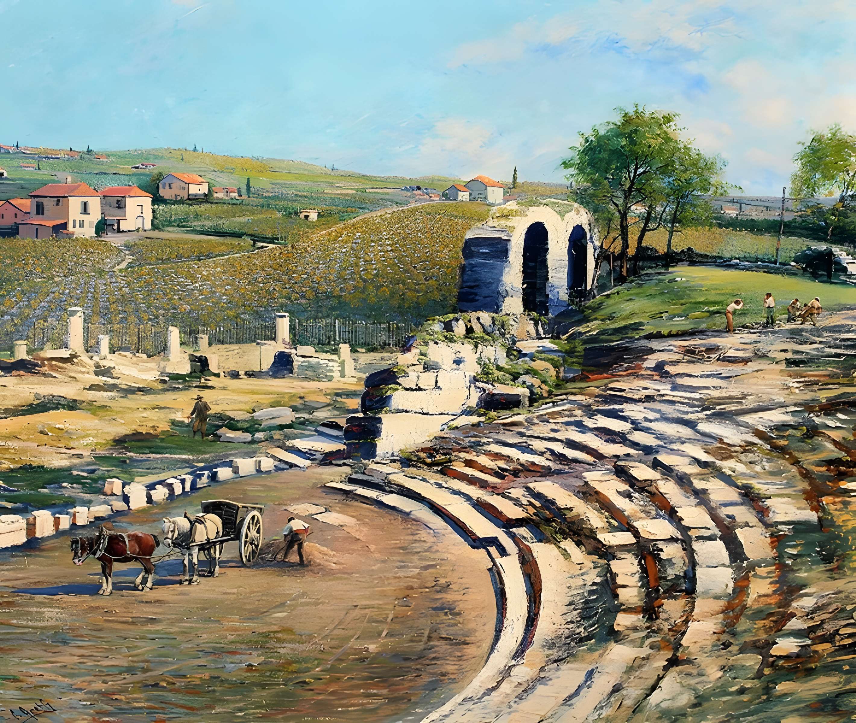 Théâtre romain de Vaison-la-Romaine