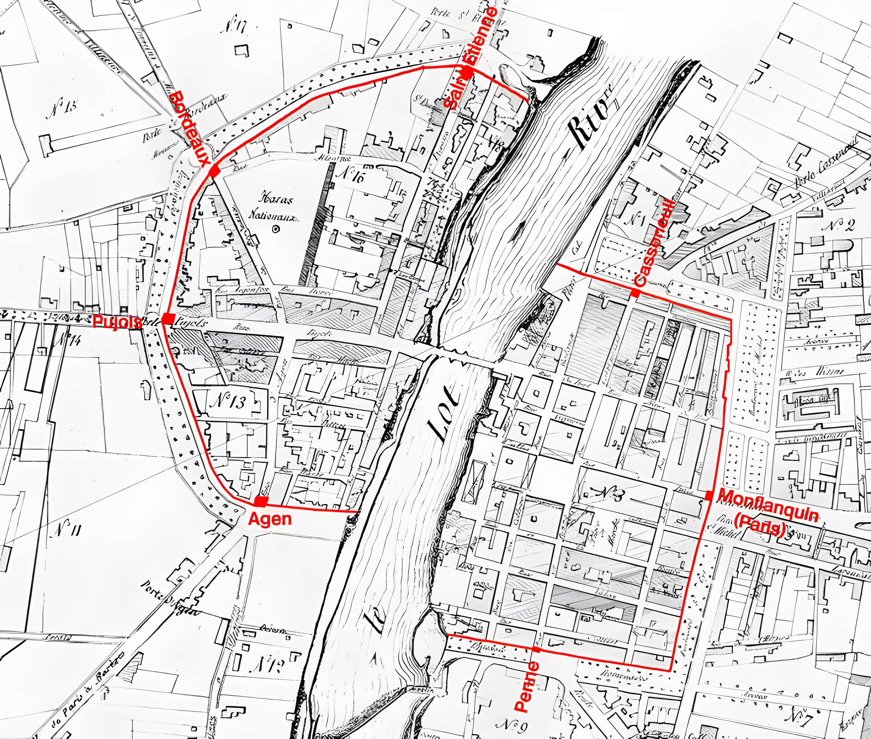 Tour de Pujols de Villeneuve-sur-Lot