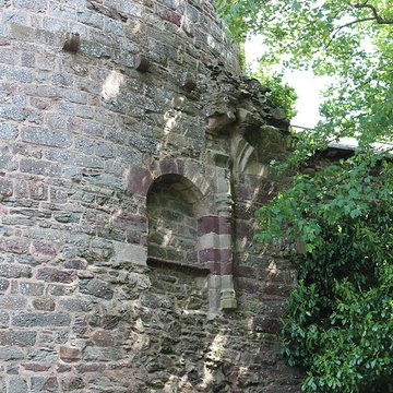 Tour du château ou ancien donjon ancienne prison