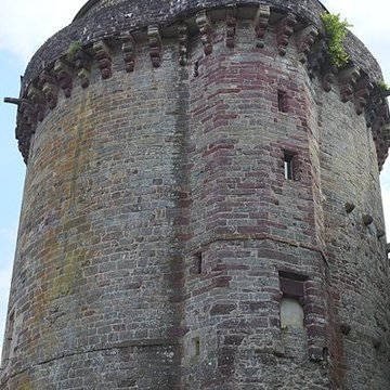 Tour du château ou ancien donjon ancienne prison
