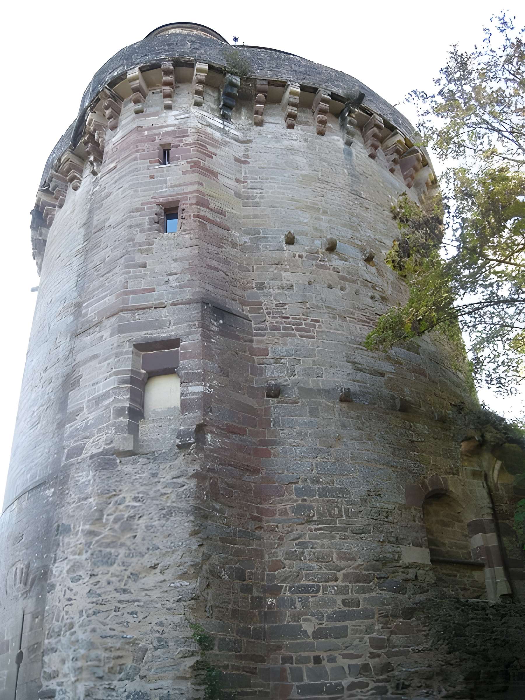 Tour du château ou ancien donjon (ancienne prison)