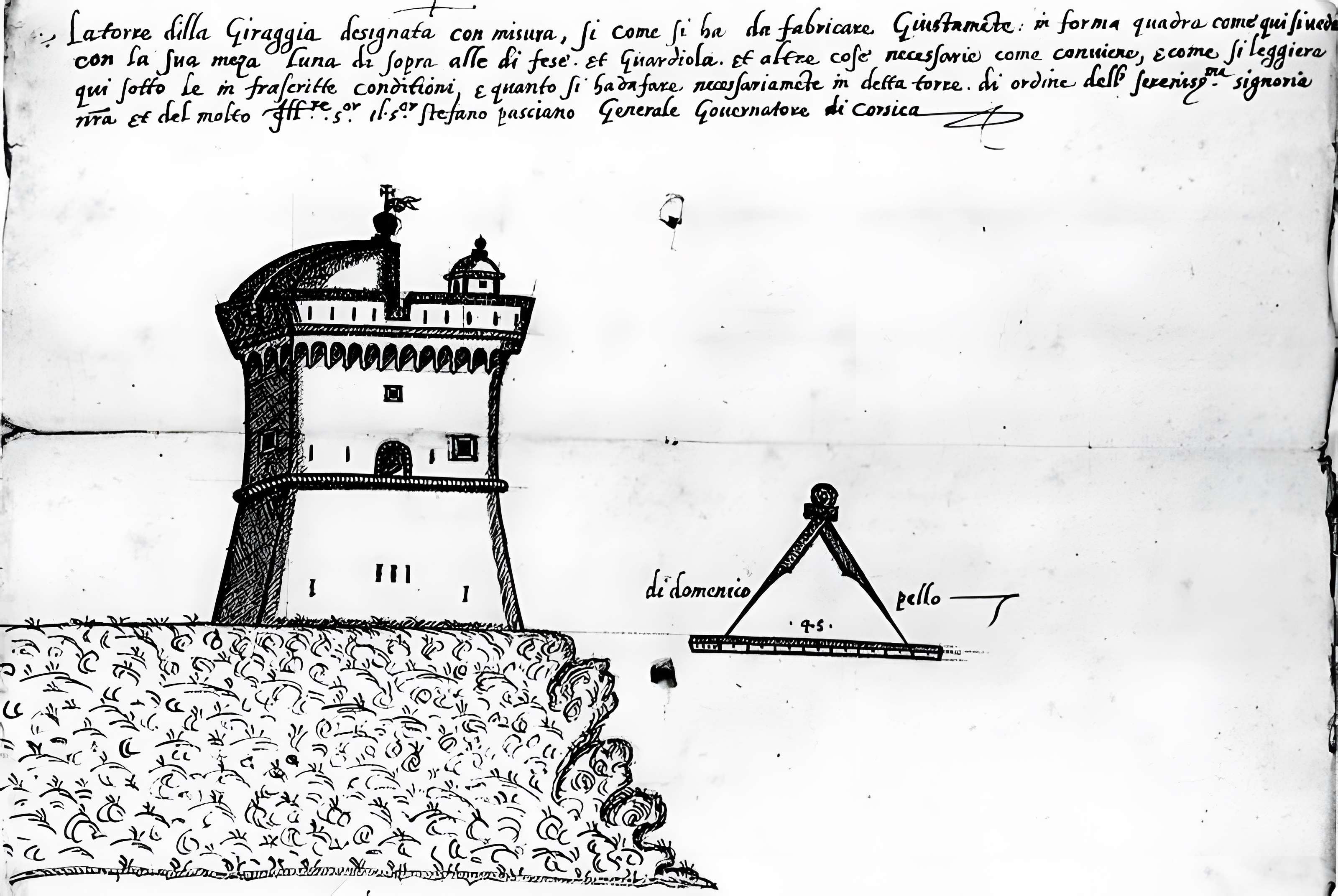 Tour génoise de la Giraglia