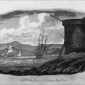 Ruines de la tour de la Mortella