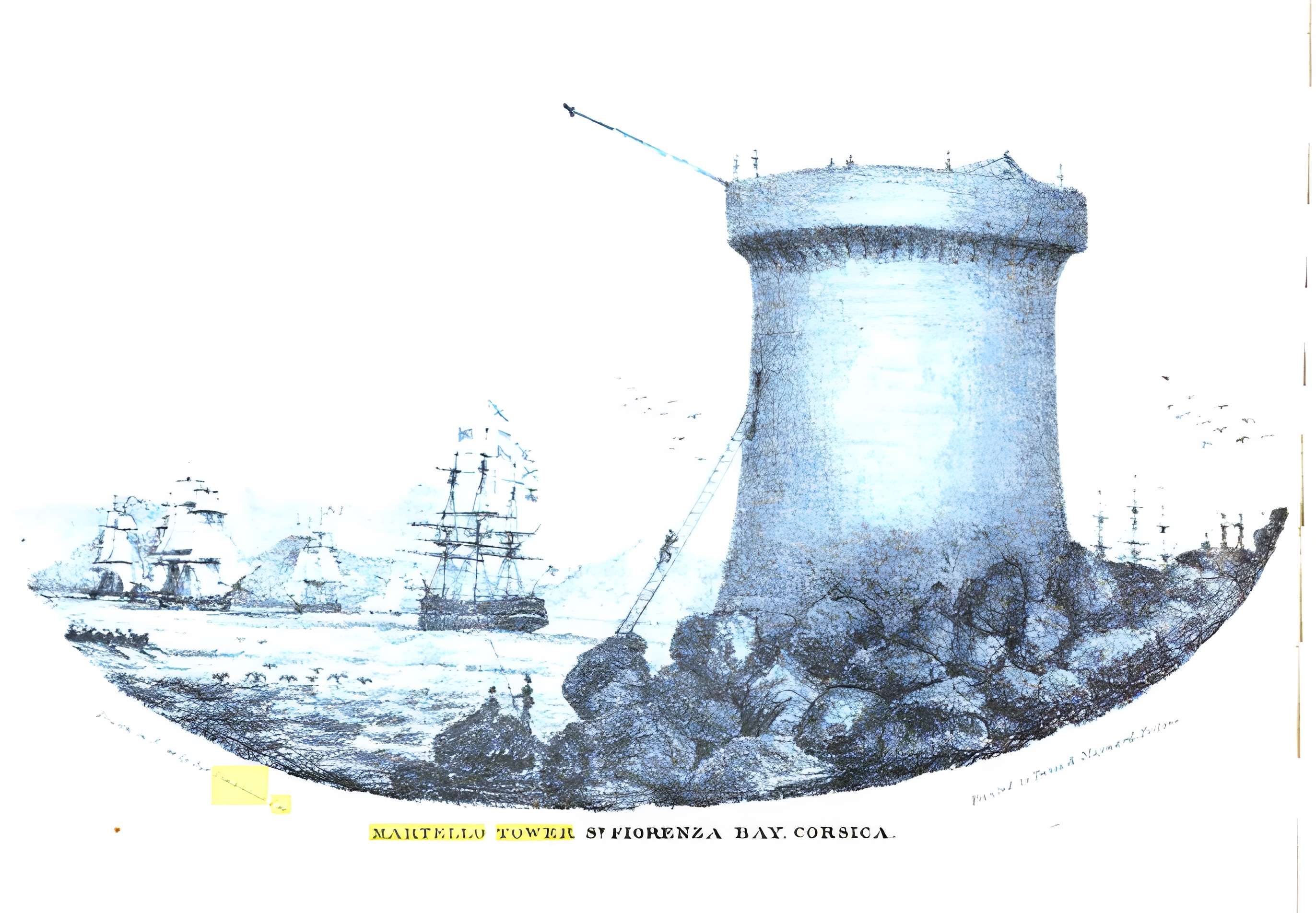 Ruines de la tour de la Mortella