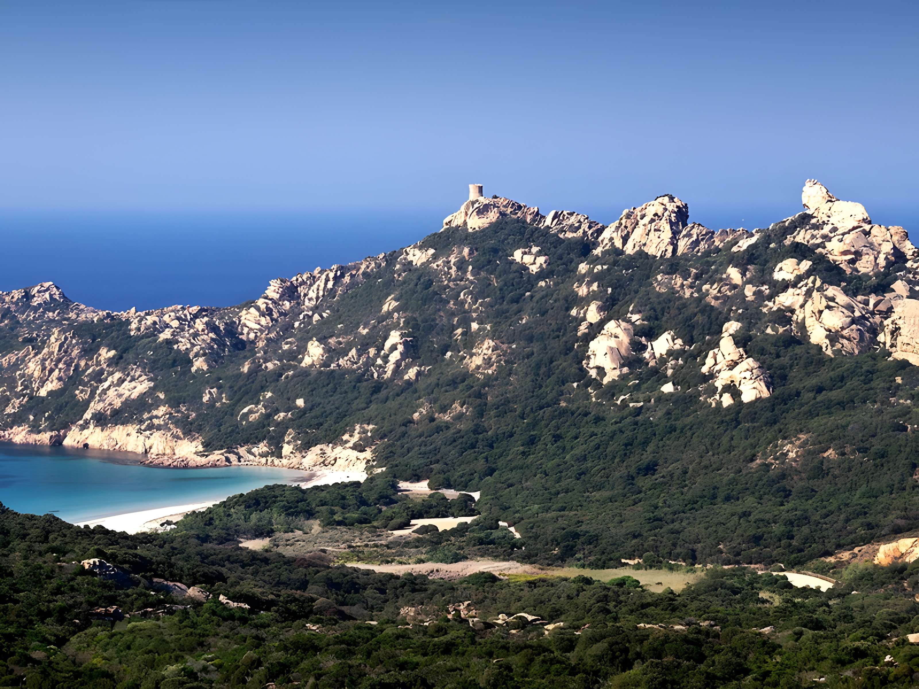 Tour génoise de Roccapina