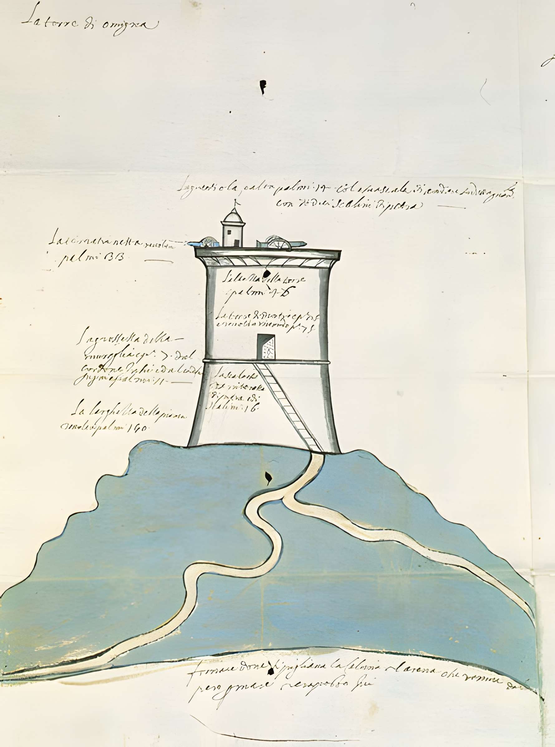 Tour génoise d'Omigna