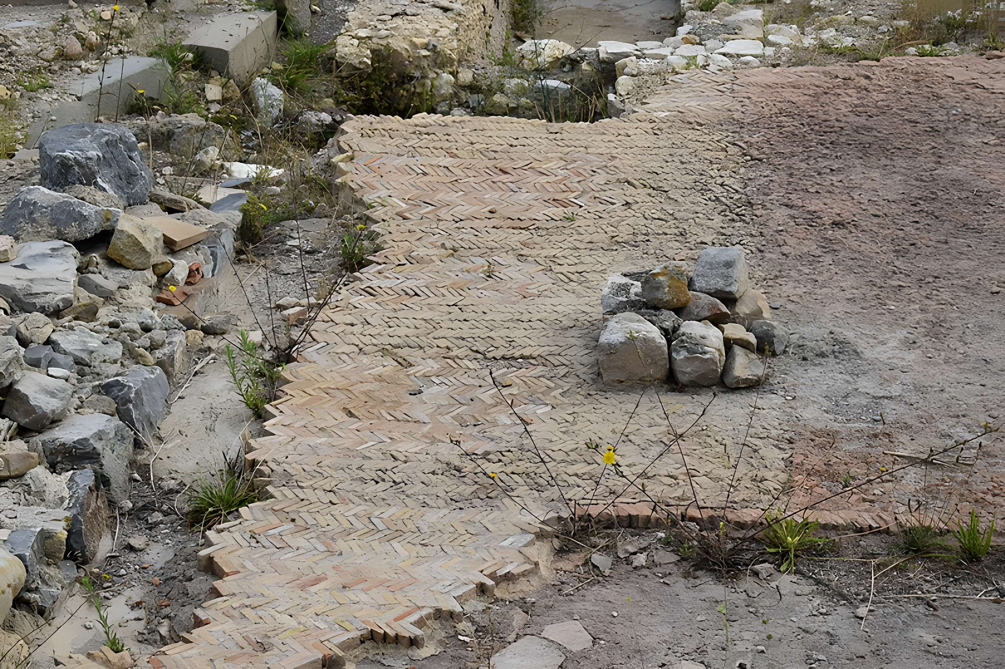 Vestiges archéologiques du Clos de la Lombarde à Narbonne