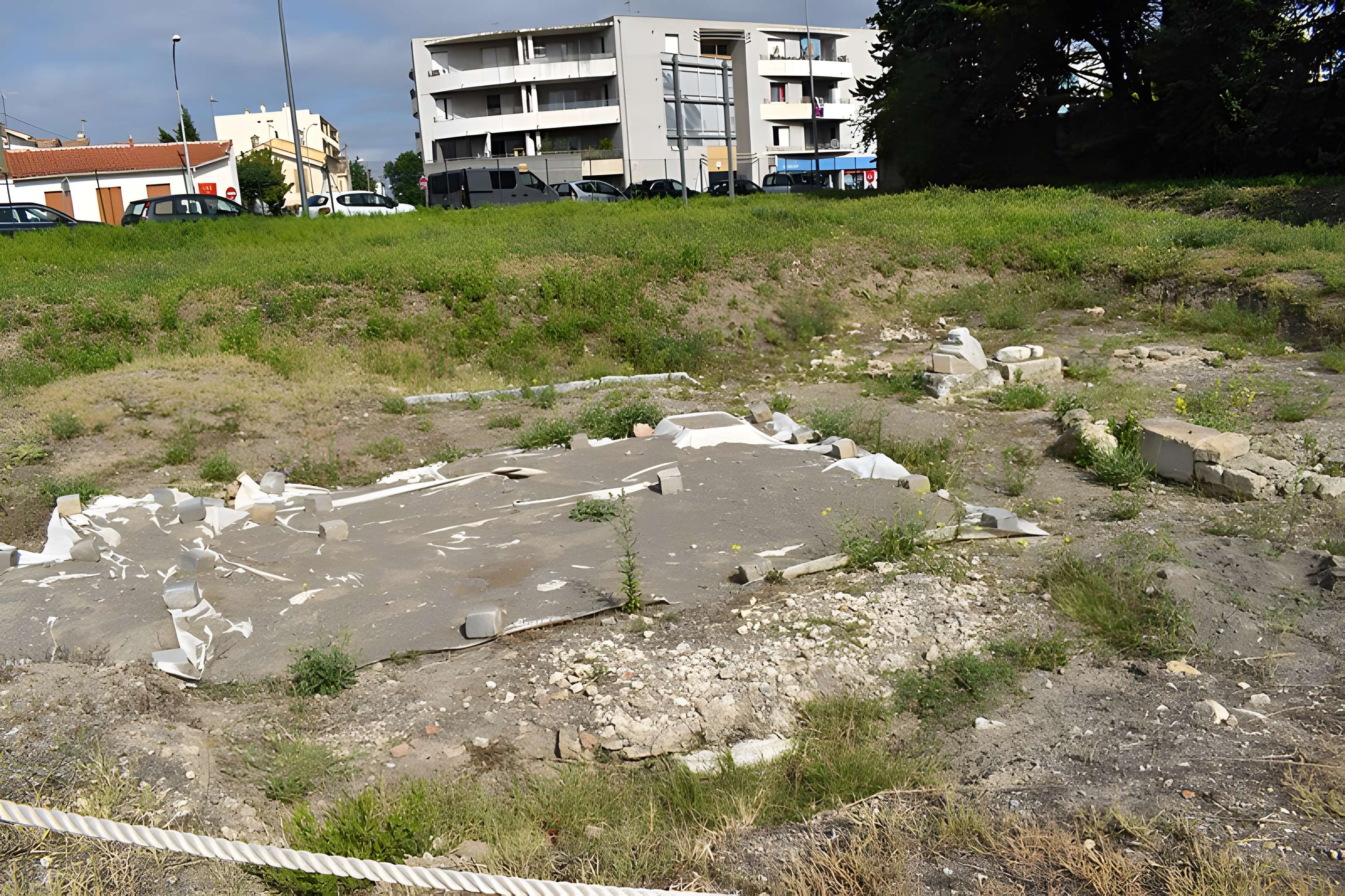 Vestiges archéologiques du Clos de la Lombarde à Narbonne