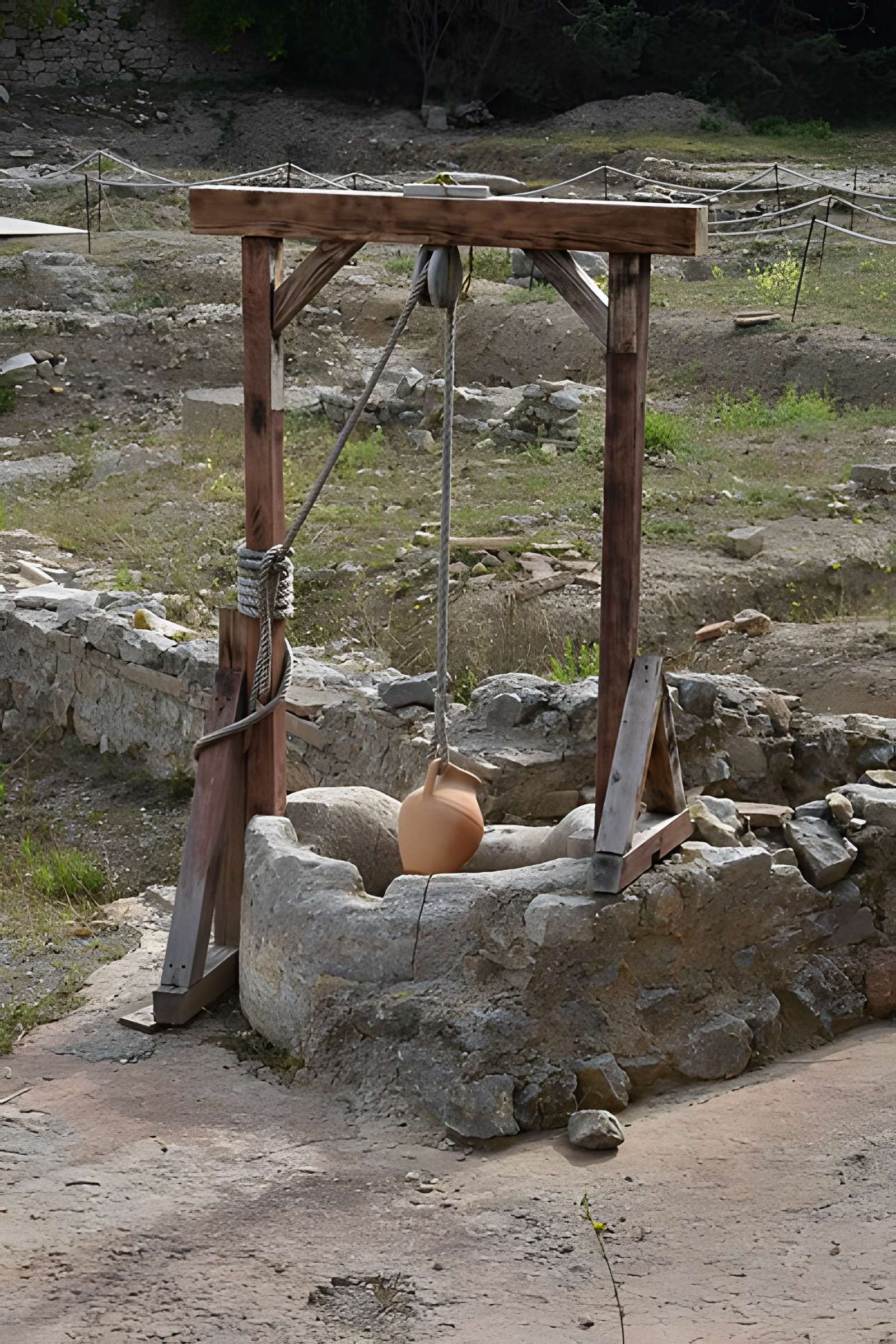 Vestiges archéologiques du Clos de la Lombarde à Narbonne
