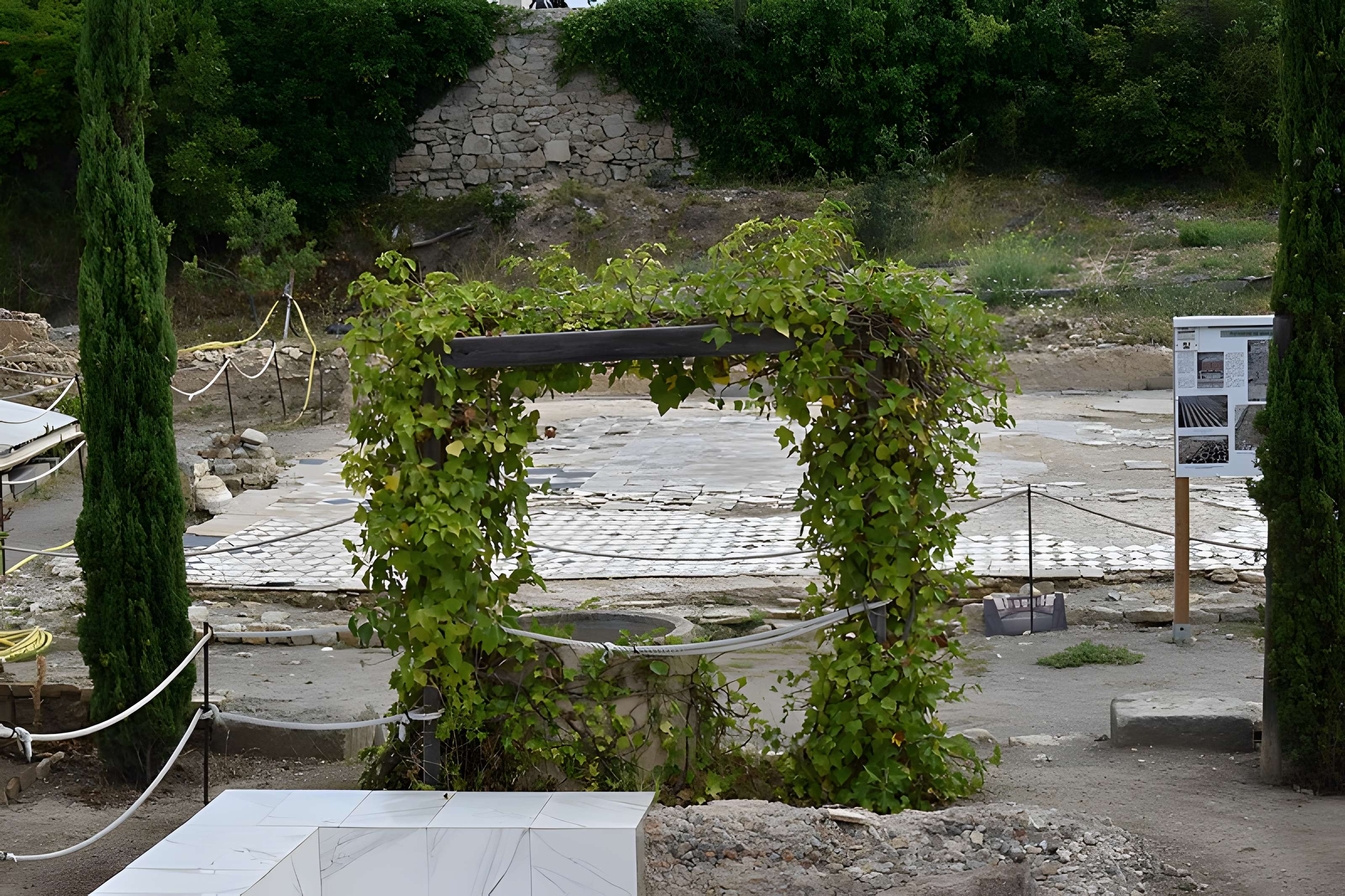 Vestiges archéologiques du Clos de la Lombarde à Narbonne