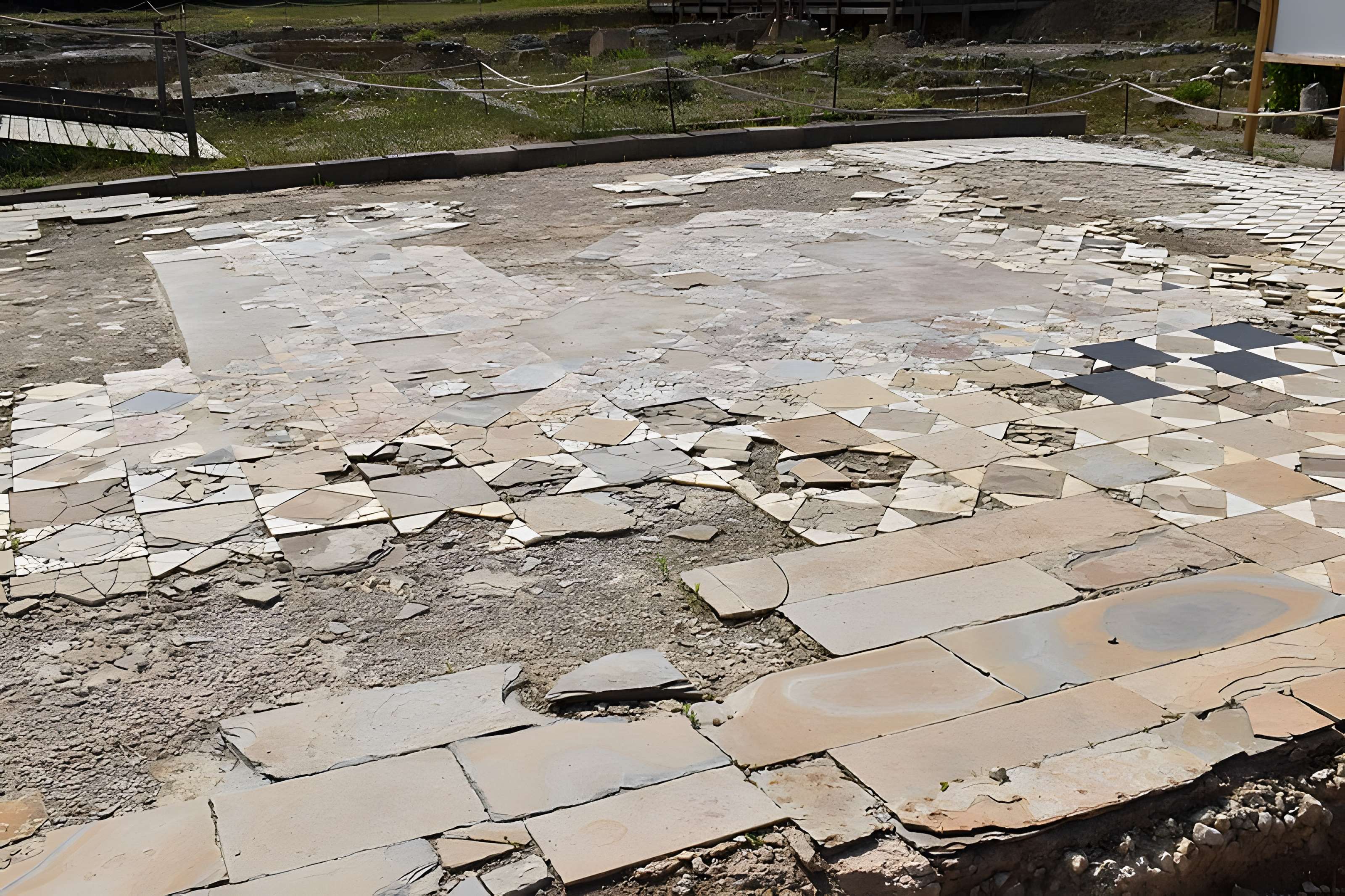 Vestiges archéologiques du Clos de la Lombarde à Narbonne
