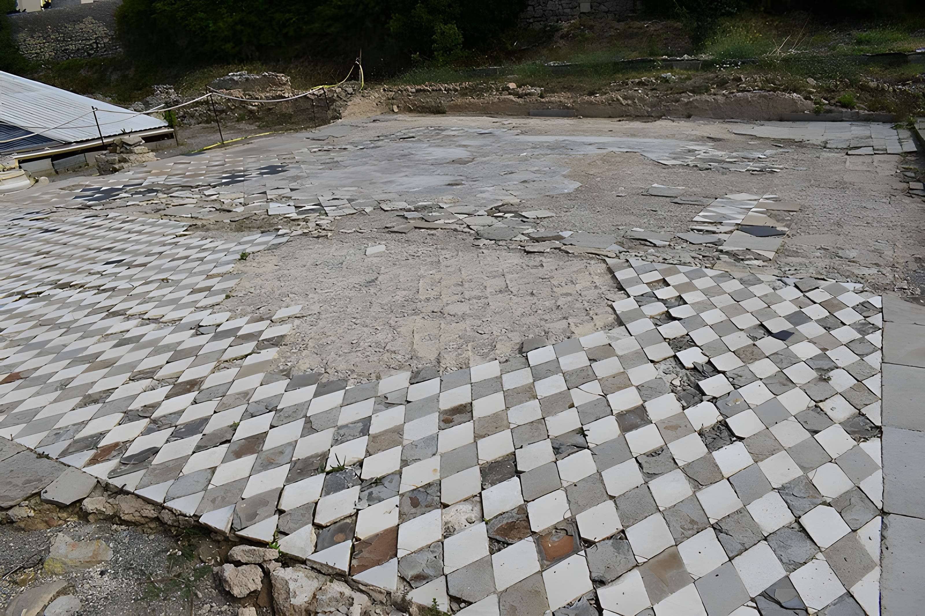 Vestiges archéologiques du Clos de la Lombarde à Narbonne