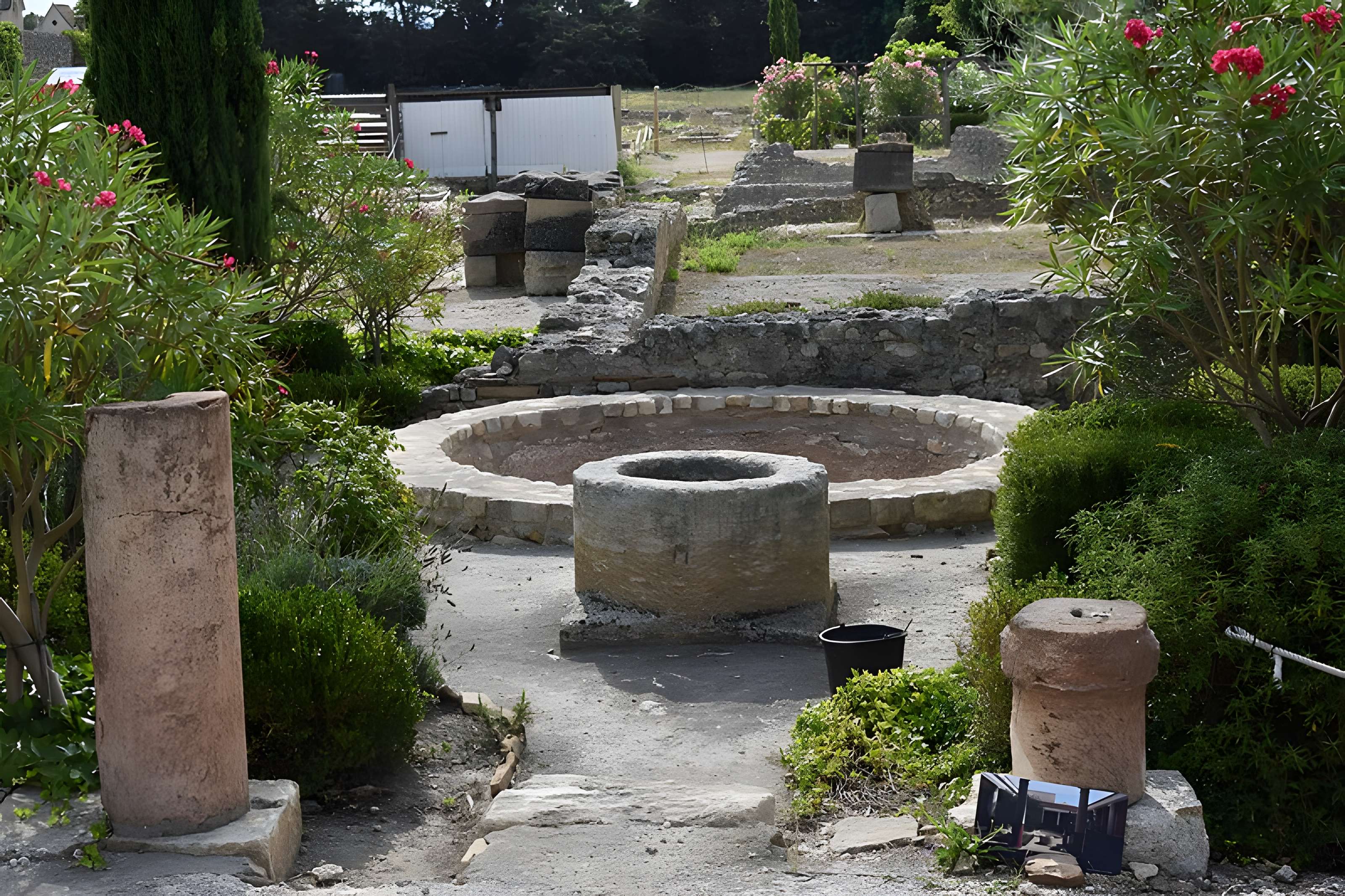 Vestiges archéologiques du Clos de la Lombarde à Narbonne