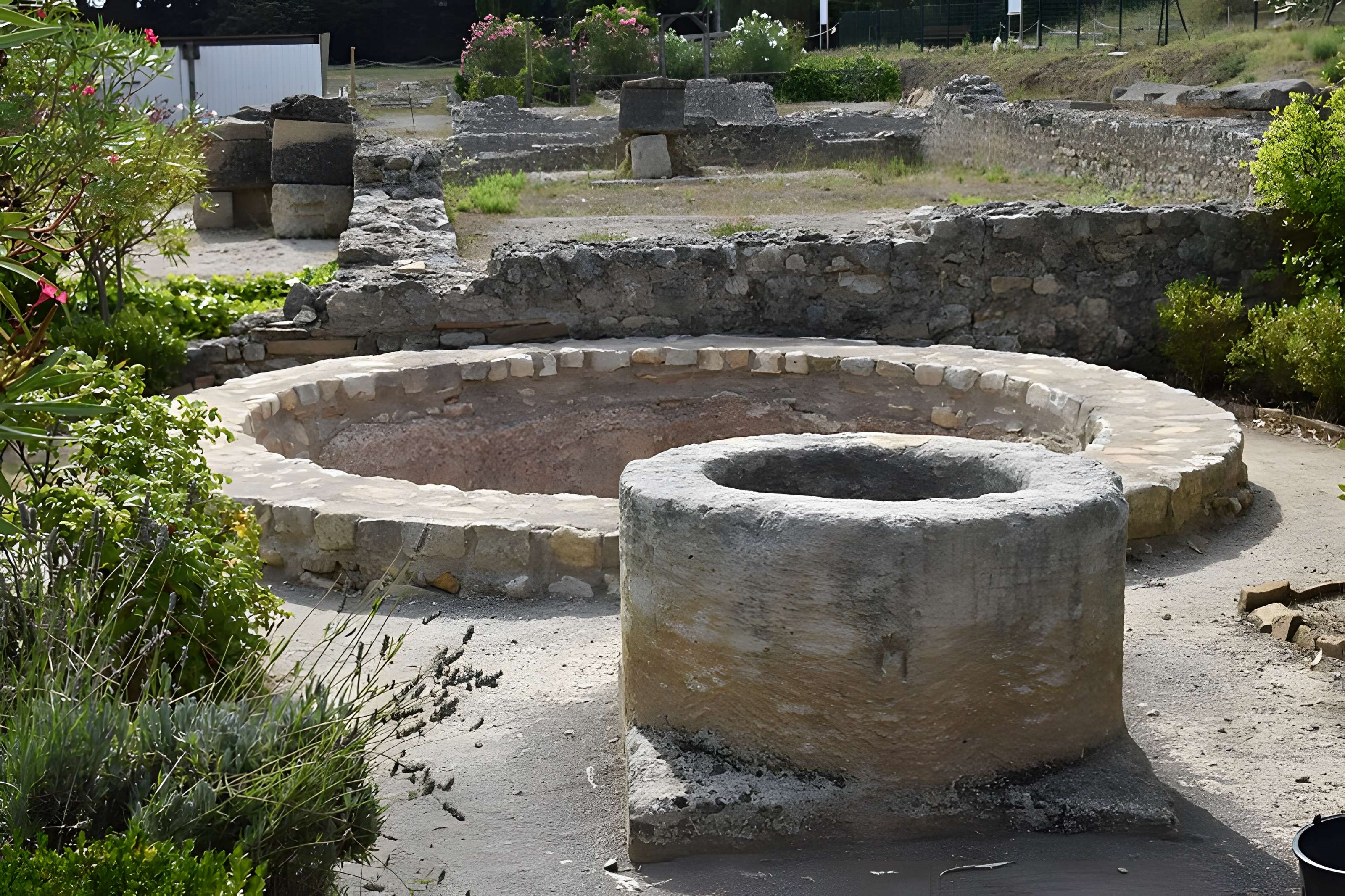 Vestiges archéologiques du Clos de la Lombarde à Narbonne