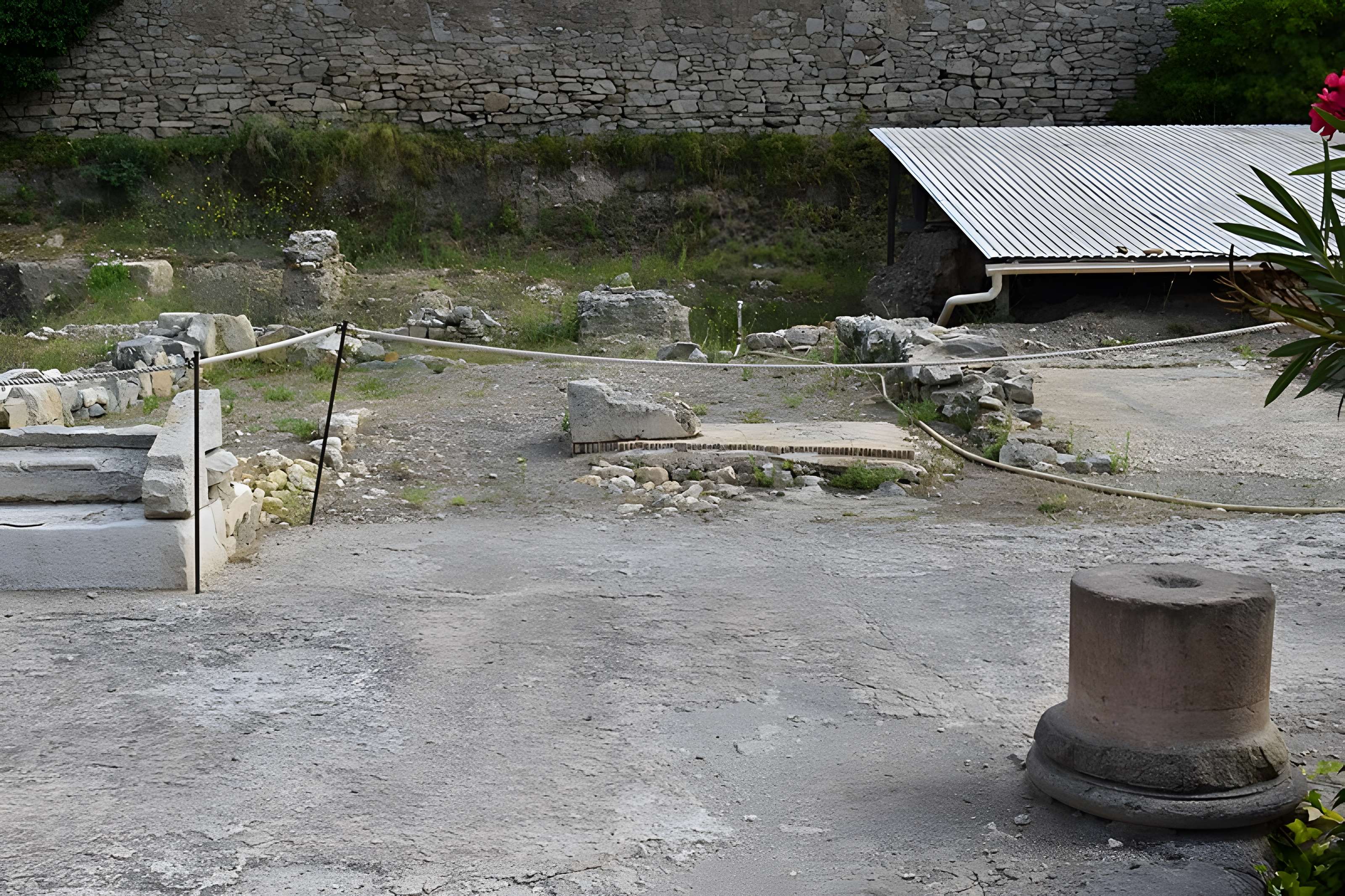 Vestiges archéologiques du Clos de la Lombarde à Narbonne