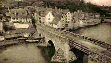 Vieux pont de Dinan Carte postale