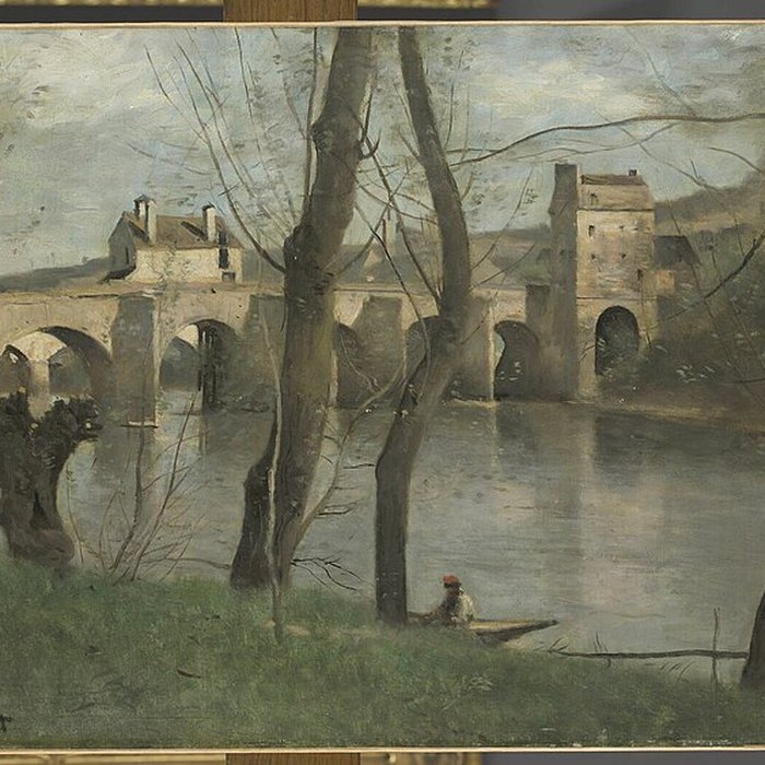 Photo de Vieux pont de Limay également sur commune de Mantes-la-Jolie