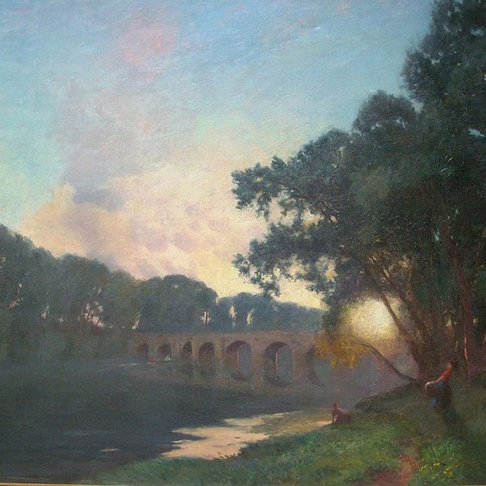 Photo de Vieux pont de Limay également sur commune de Mantes-la-Jolie
