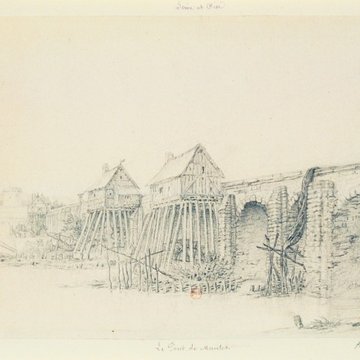 Vieux pont de Limay également sur commune de Mantes-la-Jolie