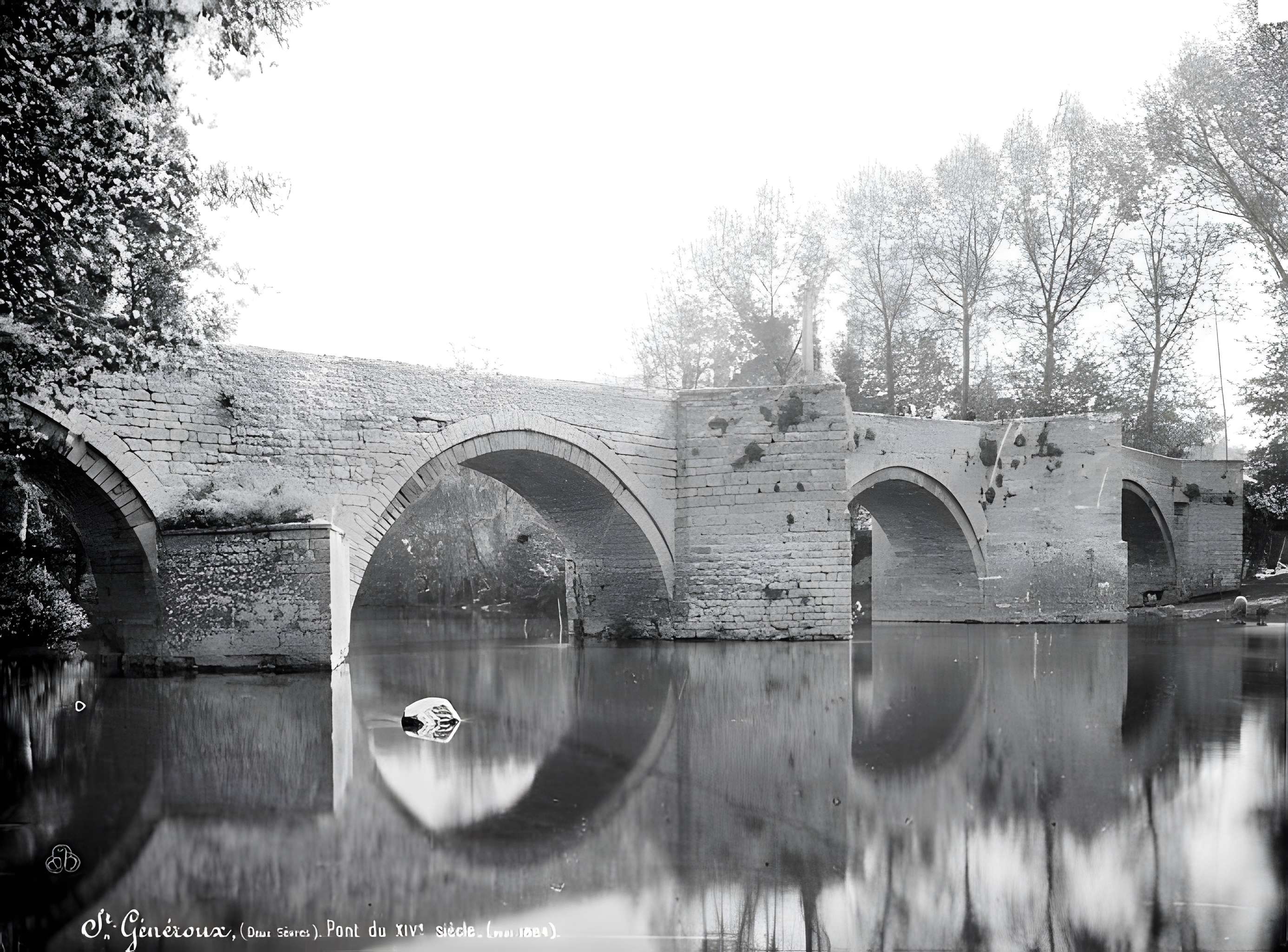 Vieux pont de Saint-Généroux