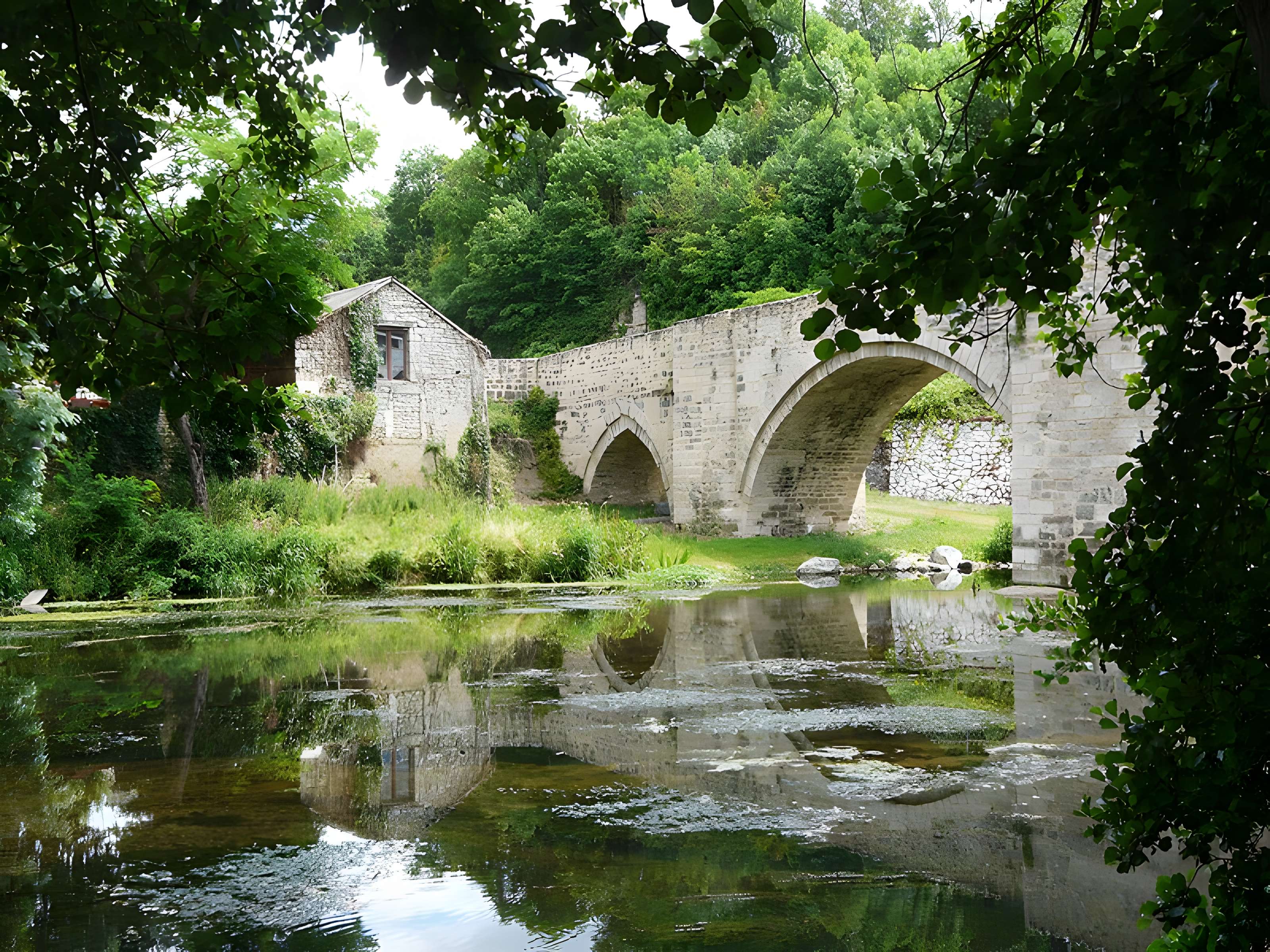 Vieux pont de Saint-Généroux