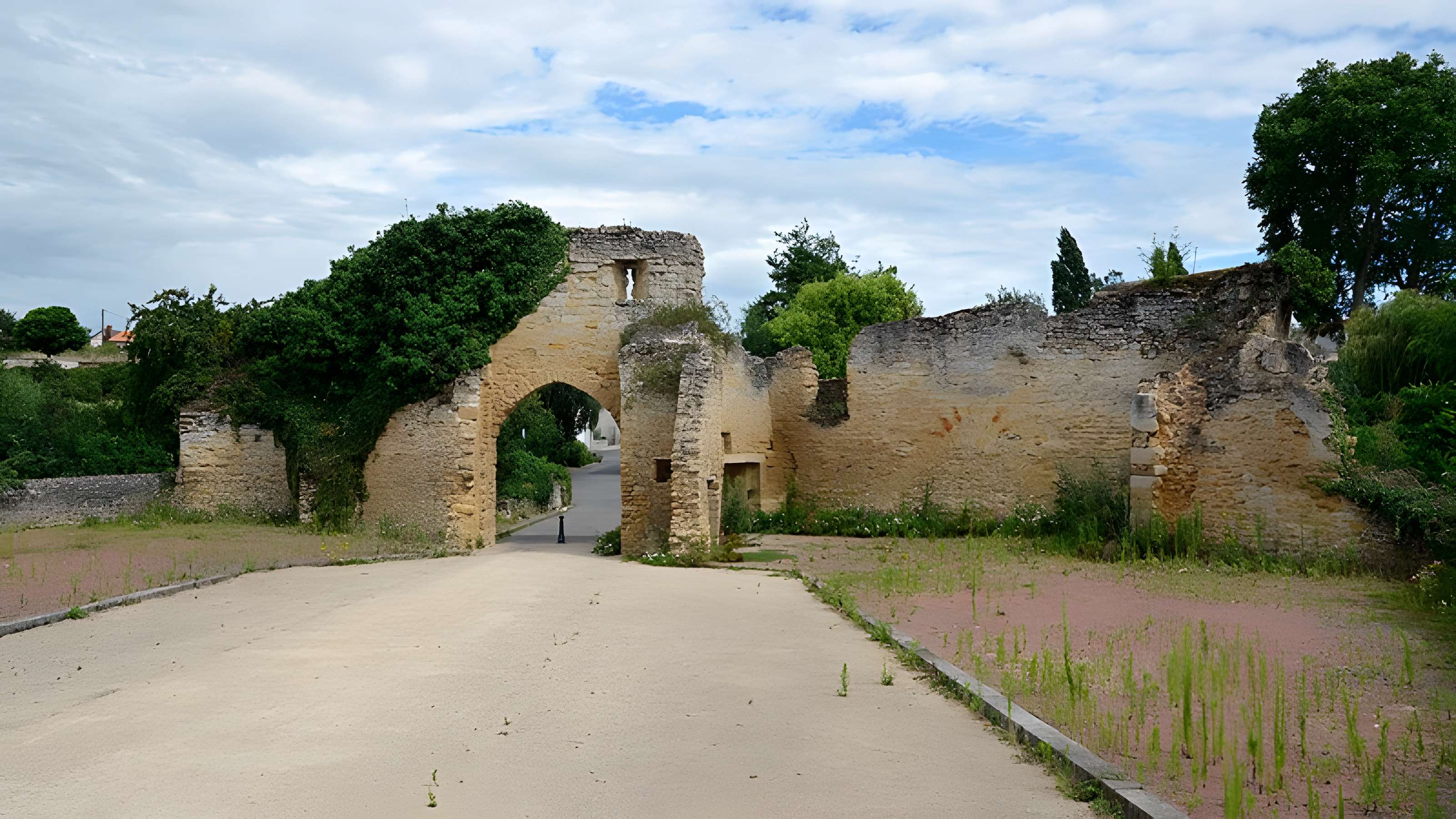 Vieux Pont et poterne de Thouars