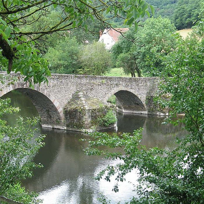 Photo de Vieux pont sur la Sioule à Menat