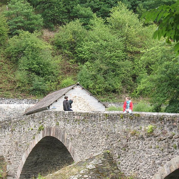 Photo de Vieux pont sur la Sioule à Menat