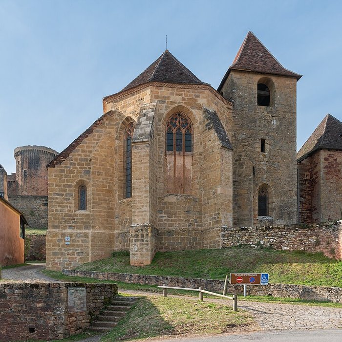 Photo de Collégiale Saint-Louis du château de Castelnau-de-Bretenoux