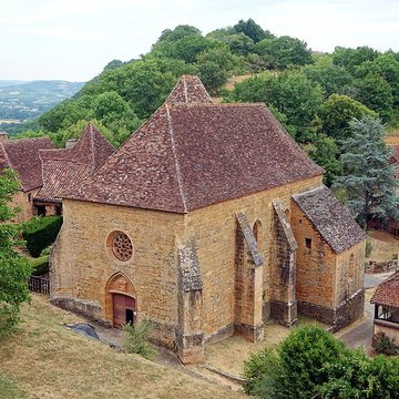 collegiale saint louis du chateau de castelnau de bretenoux