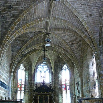 Collégiale Saint-Louis du château de Castelnau-de-Bretenoux