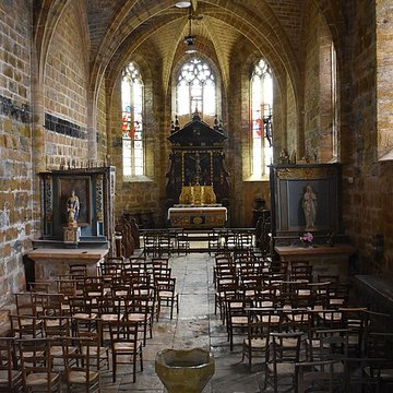 Collégiale Saint-Louis du château de Castelnau-de-Bretenoux