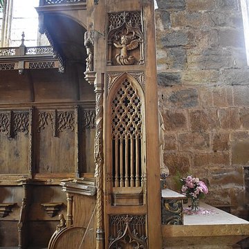 Collégiale Saint-Louis du château de Castelnau-de-Bretenoux